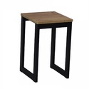 Taboret szer. 30cm Czarny