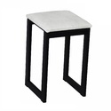 Taboret szer. 30cm Czarny
