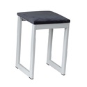 Taboret szer. 30cm Biały