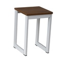 Taboret szer. 30cm Biały
