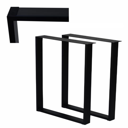 Nogi metalowe styl LOFT INDUSTRIAL szer. 60cm do Ławy Stołu Stolika