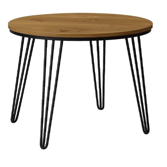 Nr. 9 Stół fi 90cm Hairpin legs_1 skośne