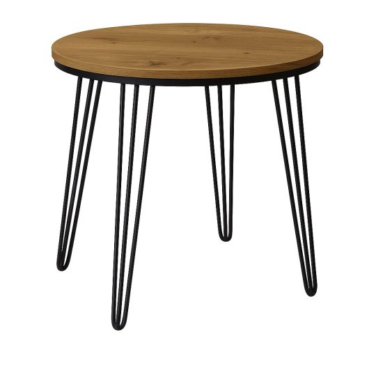 Nr. 7 Stół fi 70cm Hairpin legs_1 skośne 