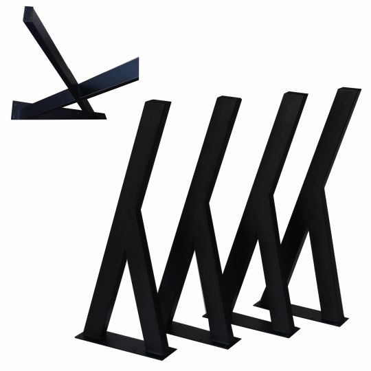 Nogi metalowe styl LOFT INDUSTRIAL szer. 32cm do Ławy Stołu Stolika