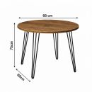 Nr. 3 Stół fi 68cm Hairpin legs_1 skośne blat 18mm