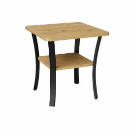 Stolik okolicznościowy kwadratowy kawowy 60x60 metal LOFT INDUSTRIAL