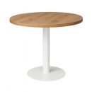 Stolik okolicznościowy kawowy Ø 80cm blat 36mm Loft industrial 