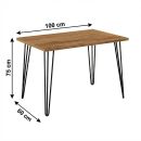 Nr. 2 Stół 60x100 Hairpin legs_1 skośne blat 18mm