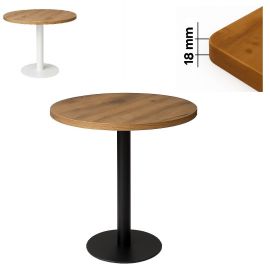 Stolik okolicznościowy kawowy Ø 60cm blat 18mm Loft industrial 