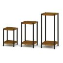 Kwietnik stolik kwadratowy 25x25 metal wys. 45cm