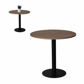 Stolik okolicznościowy kawowy Ø 60cm blat 18mm Loft industrial 