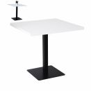 Stolik okolicznościowy kawowy 60cm x 60cm blat 36mm Loft industrial 