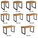 Nr. 3 Stół 60x100 Loft industrial 