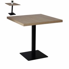 Stolik okolicznościowy kawowy 60cm x 60cm blat 36mm Loft industrial 
