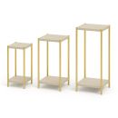 Kwietnik stolik kwadratowy 25x25 metal wys. 55cm